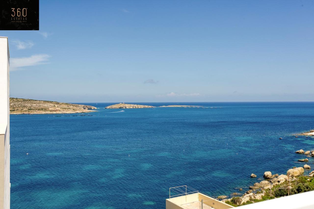Lux Sea Front Penthouse With Breathtaking Views In St Pauls By 360 Estates Lägenhet St. Paul's Bay Exteriör bild